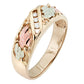 Three Diamond - Black Hills Gold Ladies Ring