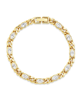 Cassie CZ Bezel Tennis Bracelet