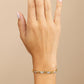 Cassie CZ Bezel Tennis Bracelet