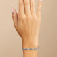 Cassie CZ Bezel Tennis Bracelet