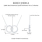 Certified Diamond Circle Pendant Necklace