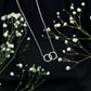 Certified Diamond Circle Pendant Necklace