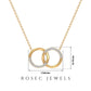 Certified Diamond Circle Pendant Necklace