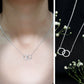 Certified Diamond Circle Pendant Necklace