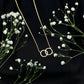 Certified Diamond Circle Pendant Necklace