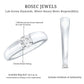 0.4 Carat Tension Mount Set Lab Grown Diamond Solitaire Band Ring