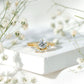 Certified 6 MM Lab Grown Diamond Designer Bridal Ring Set