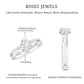 Lab Grown Diamond 0.75 Carat Oval Shaped Double Band Engagement Ring