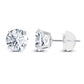 2.00 CTW Lab-Grown Diamond Stud Earrings – E Color VS Clarity in Solid 14K Gold (AGI Certified)